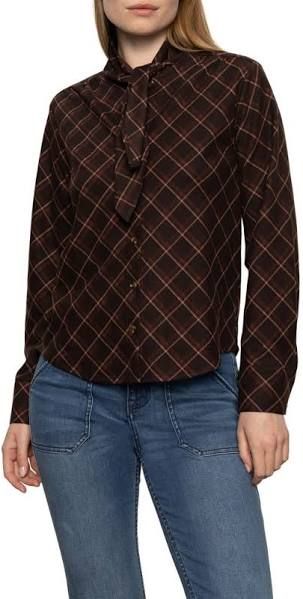 Autumn Plaid Blouse