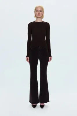 Kinsley Ultra Flare Jean - Mocha