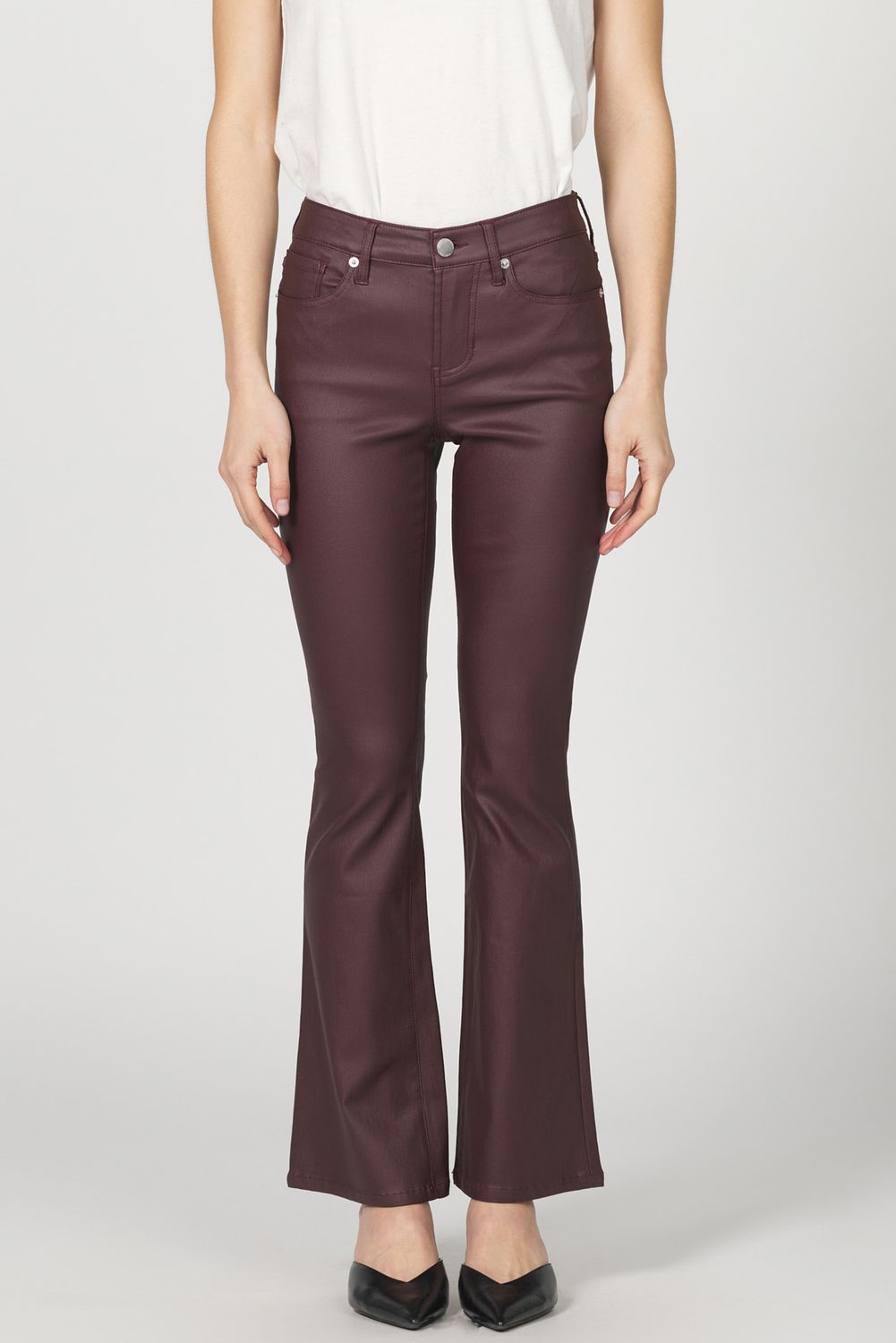 Jaxtyn Bootcut Pant - OxBlood