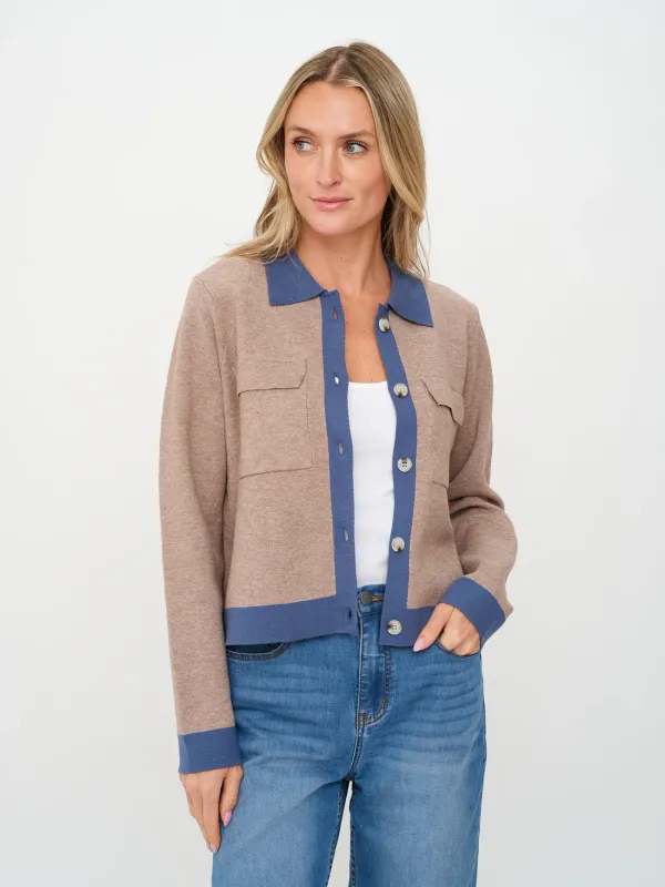 Fallon Colorblock Cardigan