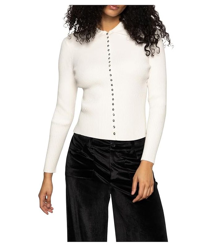 Button Down Variegated Cardi