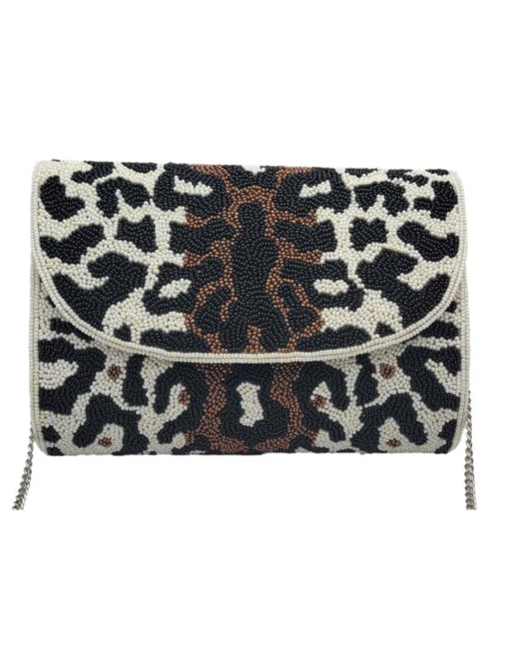 Animal Print Clutch