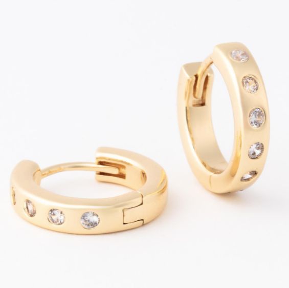 71552 Chloe Gold Earrings