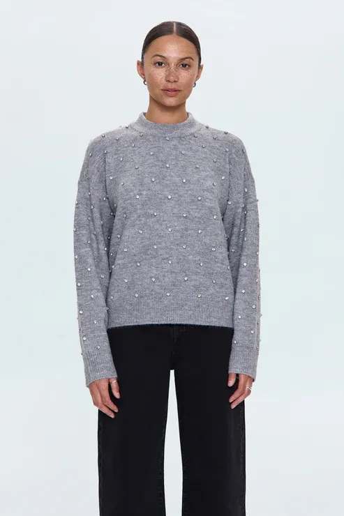 Aura Relaxed Crew Neck Sweater