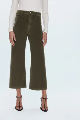 Penny Crop HR Wide Leg Pant - Sequoia