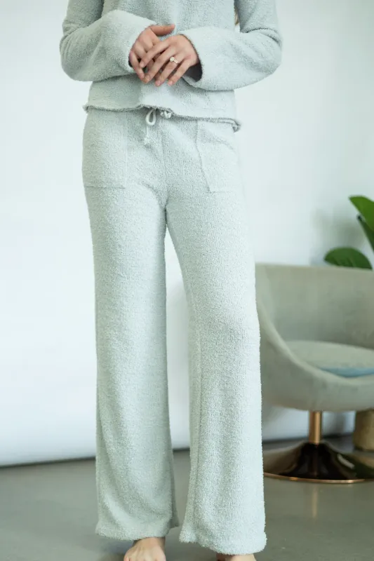 Wide Leg Pant With Small Waistband