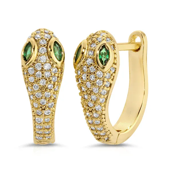 Guardian Huggie Earrings