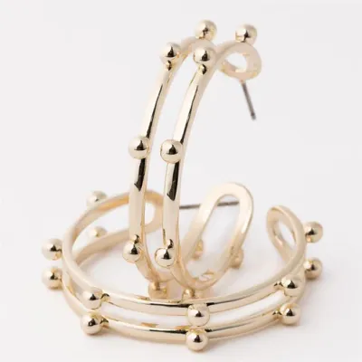 Anya Large Gold Earring