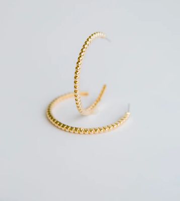 Frankie Large Gold Earrings