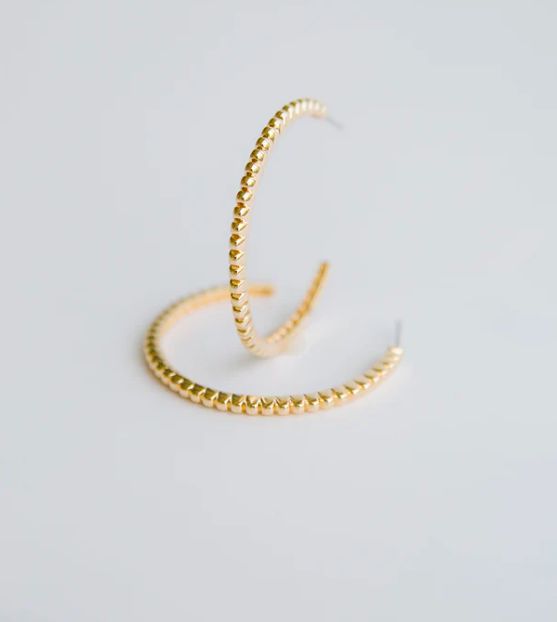 Frankie Large Gold Earrings