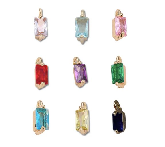 Charm Bar Birthstone Charm