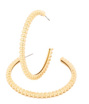 Adeline Gold Large Hoops