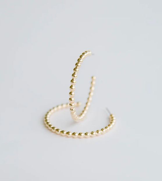 Carlo Large Gold Earrings