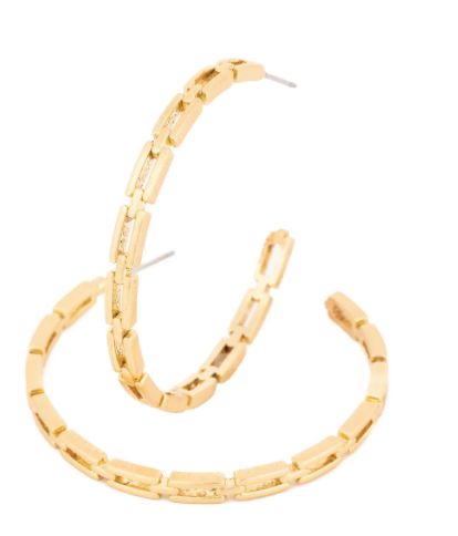 Layla Large Gold Hoops
