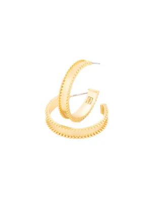 Nova Gold Medium Hoops