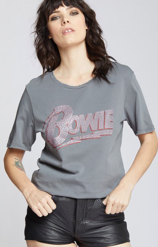 Bowie Pink Stud Tee