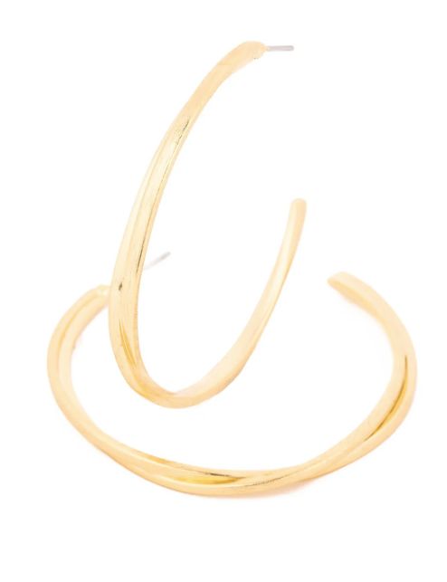 Kat Gold Large Earring