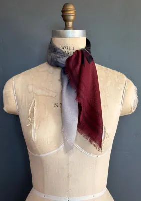 Snowy Mustang Scarf