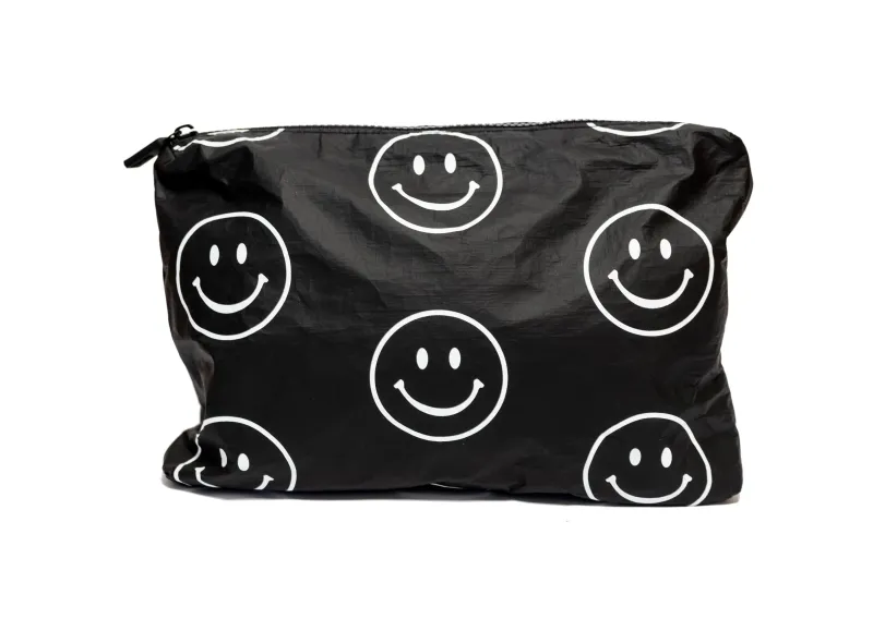 Smiley Printed Pouch