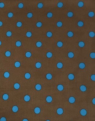 Cowboy Polka Dot Silk Scarf