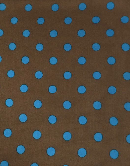 Cowboy Polka Dot Silk Scarf
