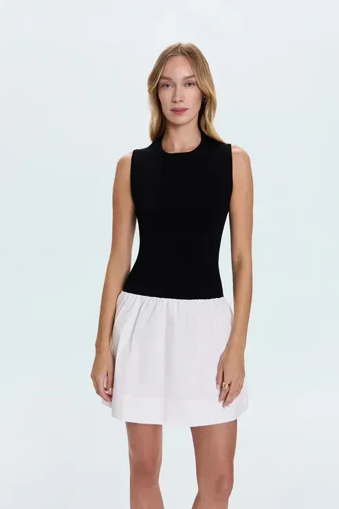 Adrienne Mini Drop Waist Dress