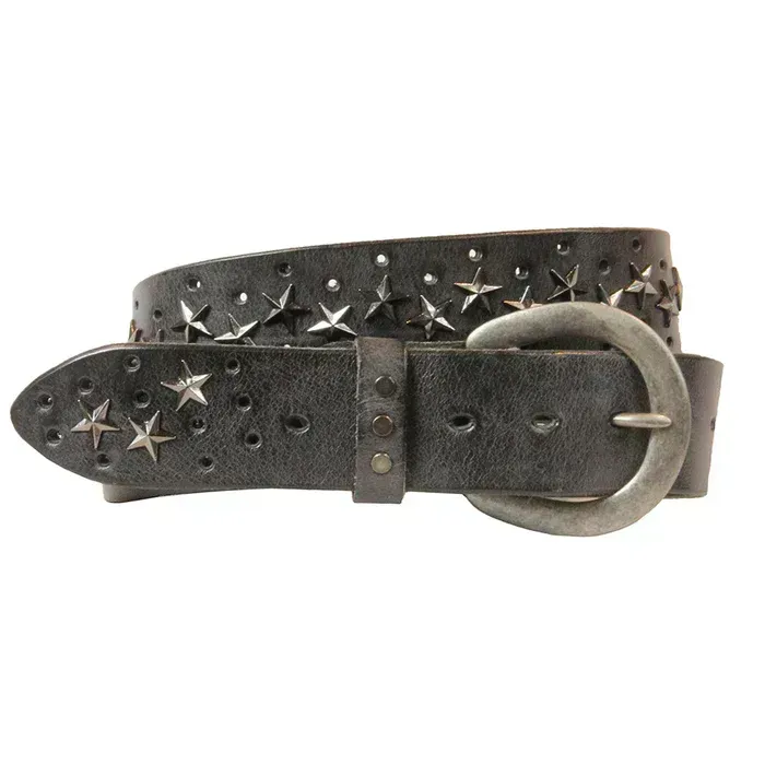 Star Leather Belt