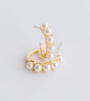 47494 Jeanine Small Gold Earrings