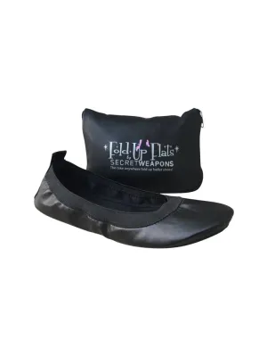 Foldable Ballet Flat w/ Purse &amp; Carry Bag