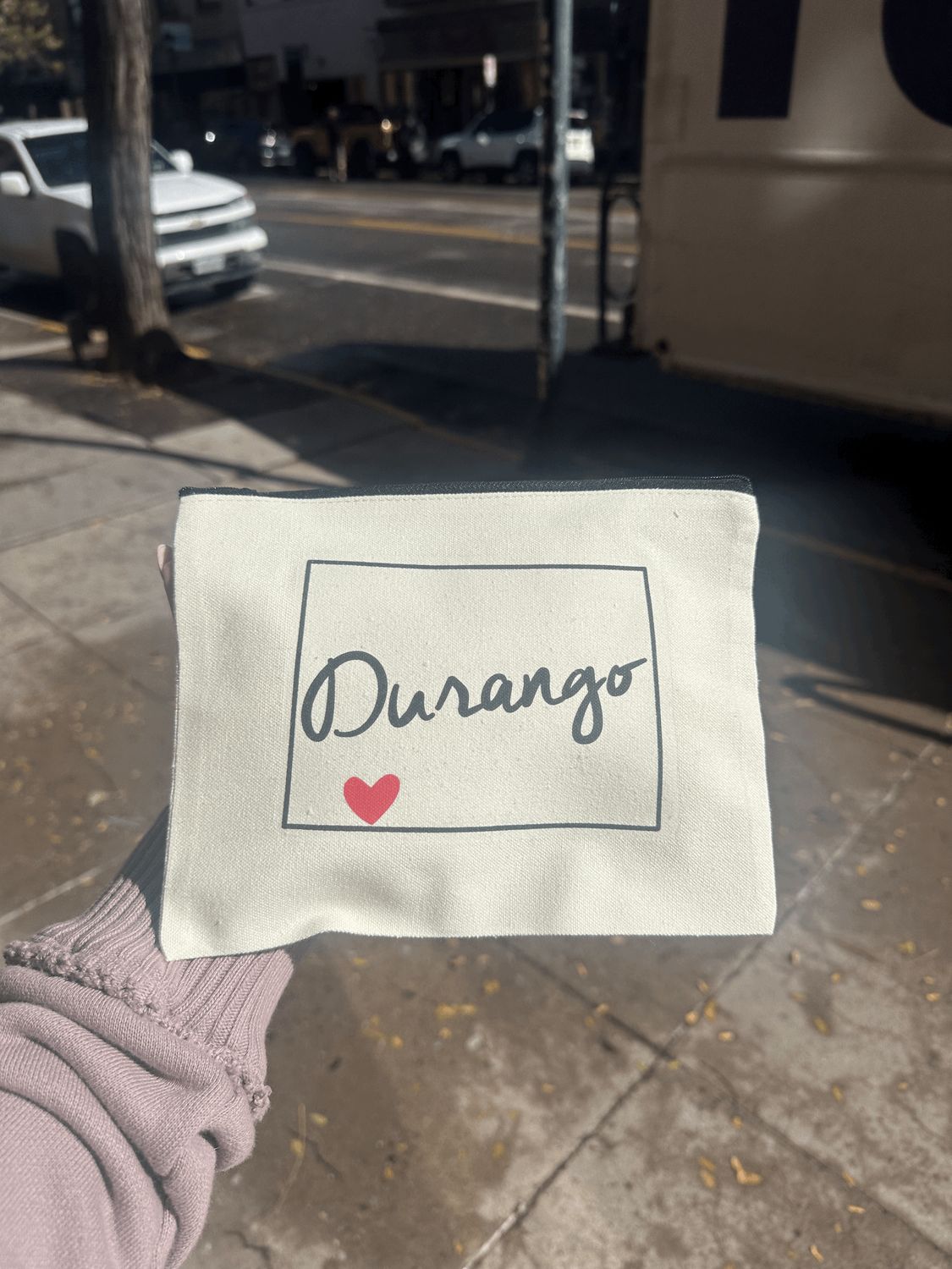 Durango Heart Makeup Bag