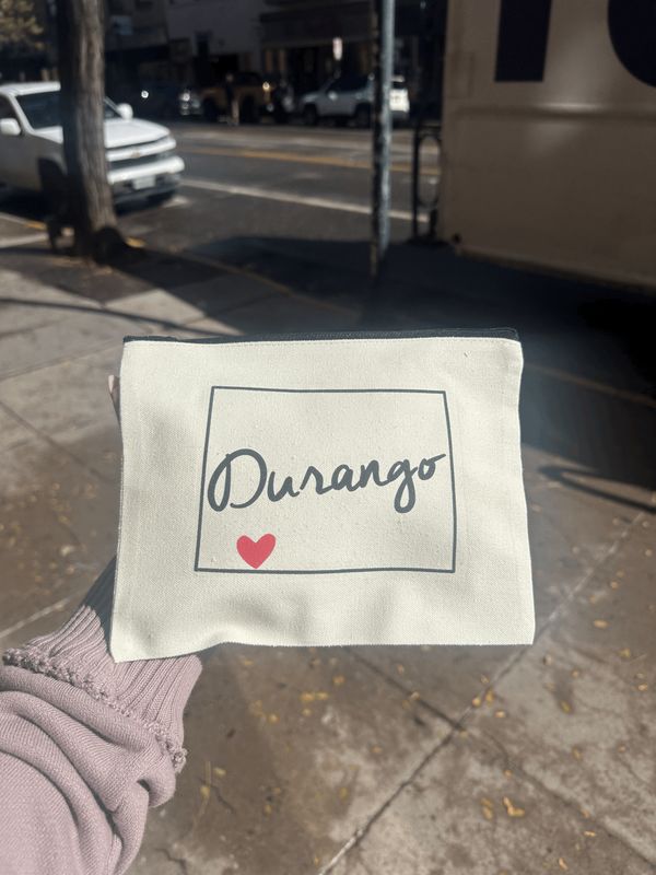 Durango Heart Makeup Bag