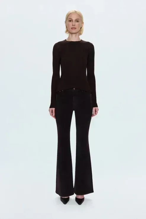 Kinsley Ultra Flare Jean - Mocha