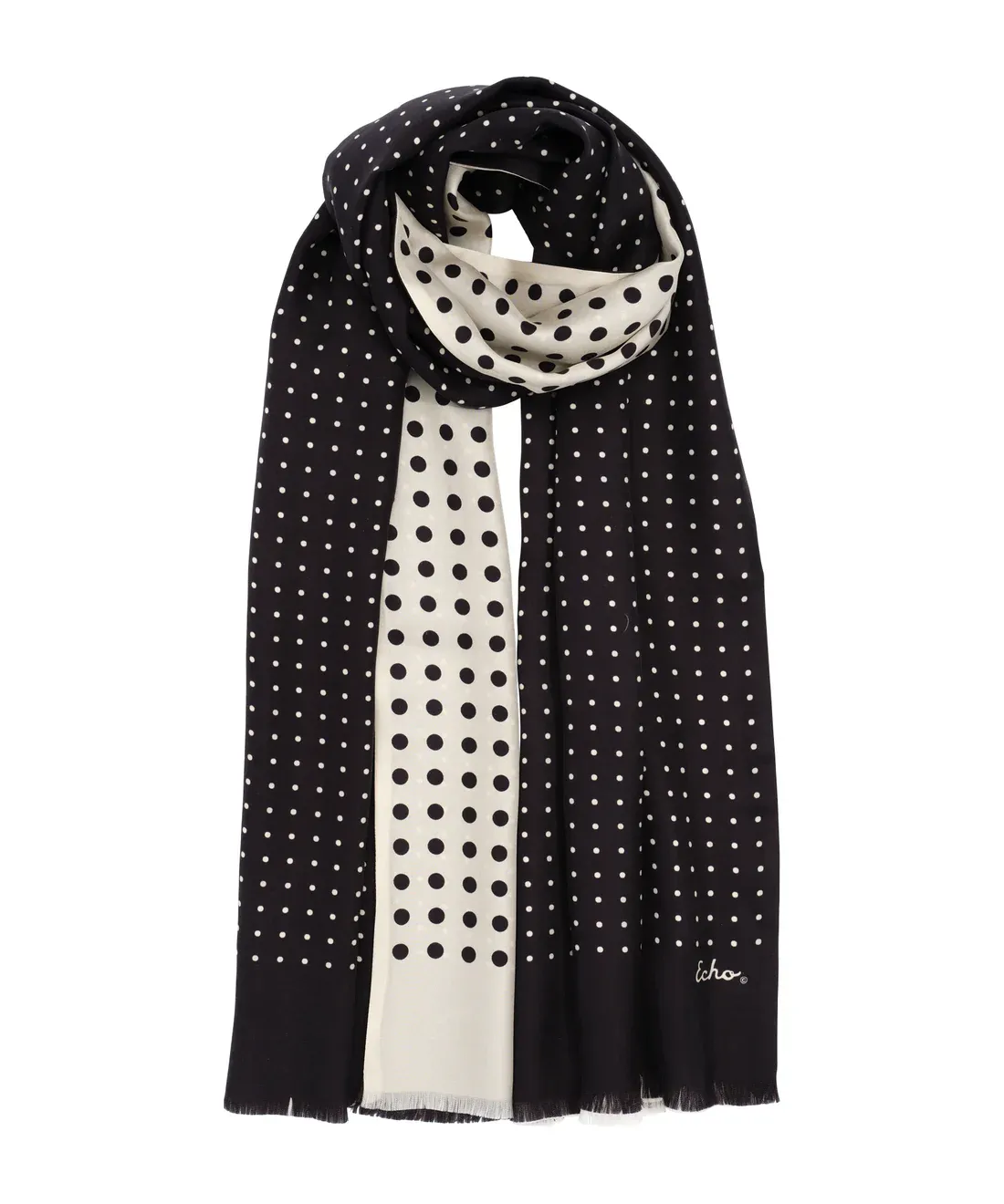 Tubular Dot Scarf