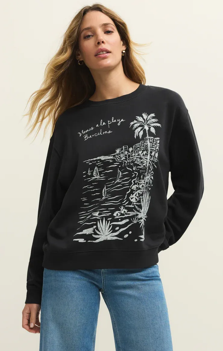 La Playa Boyfriend Sweatshirt