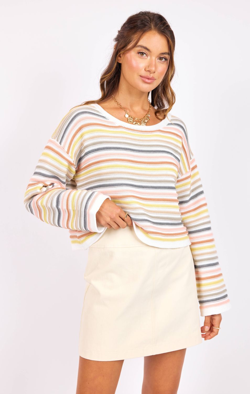 Abigail Stripe Sweater