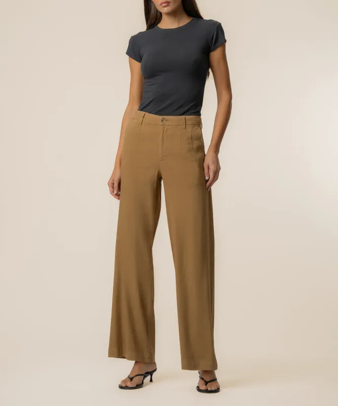 Meg High Rise Wide Straight Leg Trouser