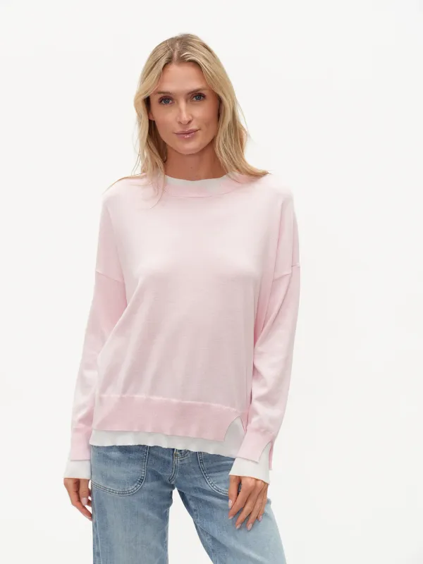Claire Double Hem Sweater