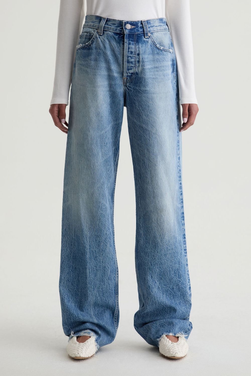 Billie Relaxed Straight Leg Jean - Sierra Meadow Wash