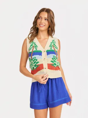 Palms Sweater Vest