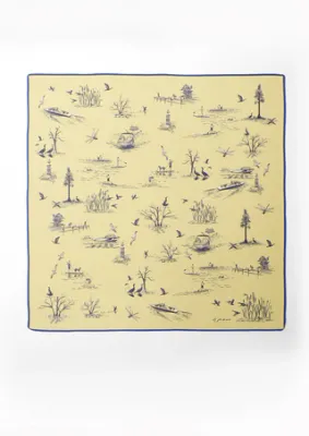 Lake Day Square Scarf