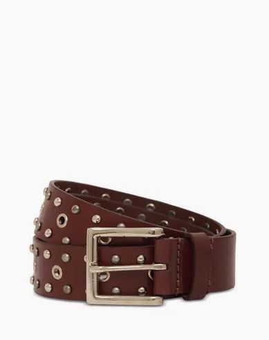 Studded Buckle Up Belt