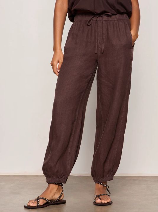 Melody Micro Linen Balloon Pant