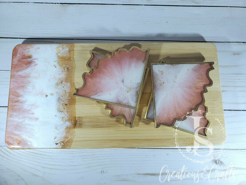 Custom Geode Coasters (Set of 4)