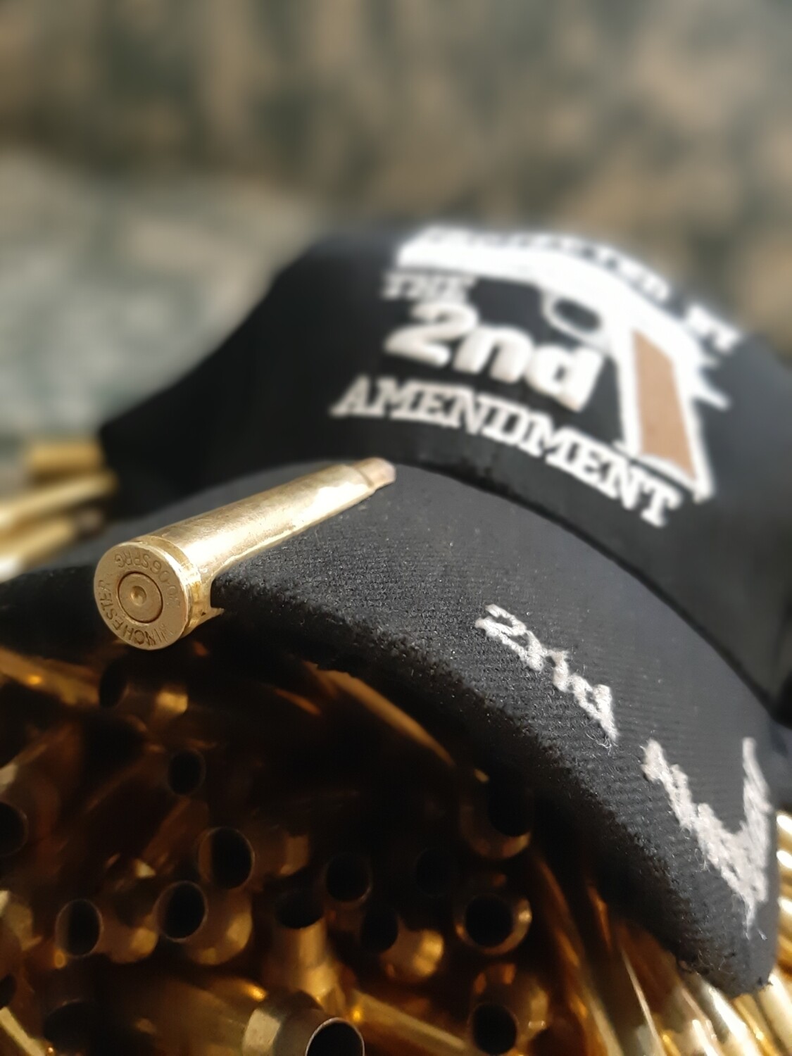 Genuine Once Fired 30.06 &quot;Hat Brass&quot;