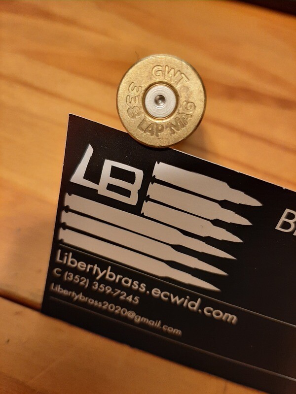 PREORDER NOW! Genuine Once Fired .338 Lapua Magnum &quot;Hat Brass&quot; SUPPLY LIMITED