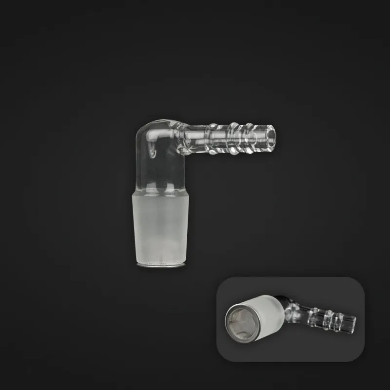 Conector de Vidrio tipo Codo (Clásico)