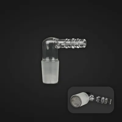 Conector de Vidrio tipo Codo (Clásico)