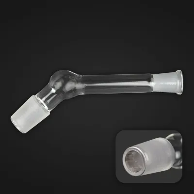 Conector frosted 100% vidrio para bolsas - Rejilla de Acero