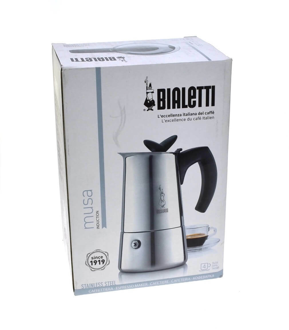 Bialetti New Venus Induction, Stovetop Coffee Maker, 18/10, 50 OFF