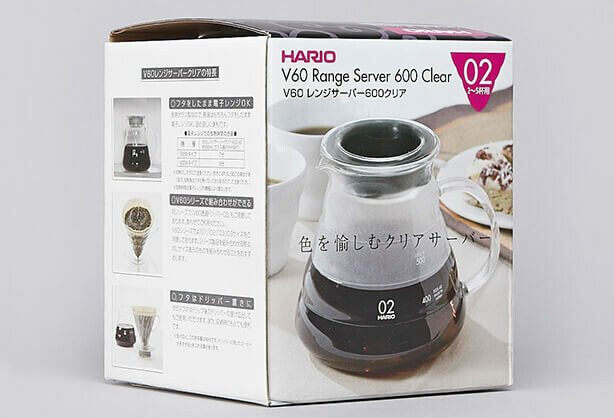 Hario – V60 Server 600ml – 02 - glass clear